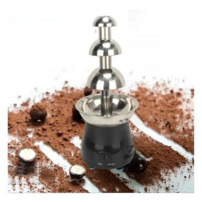 ZAEGO Electric Chocolate Fountain (1 Litre, 3 Tier)