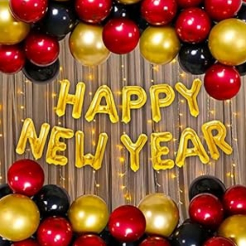 Happy New Year Decoration Items Set
