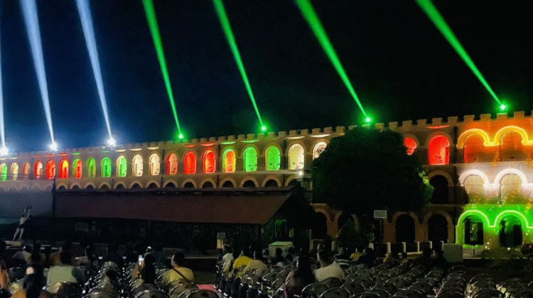 Explore Cellular Jail’s Light & Sound Show