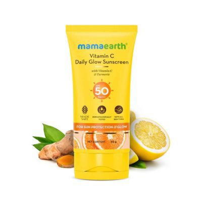 Mamaearth Vitamin C Daily Glow Sunscreen SPF 50