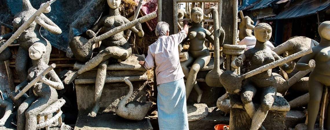 Kumartuli Idol-Making District