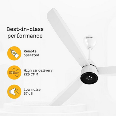 atomberg Renesa Enzel 1200mm BLDC Ceiling Fan with Remote Control