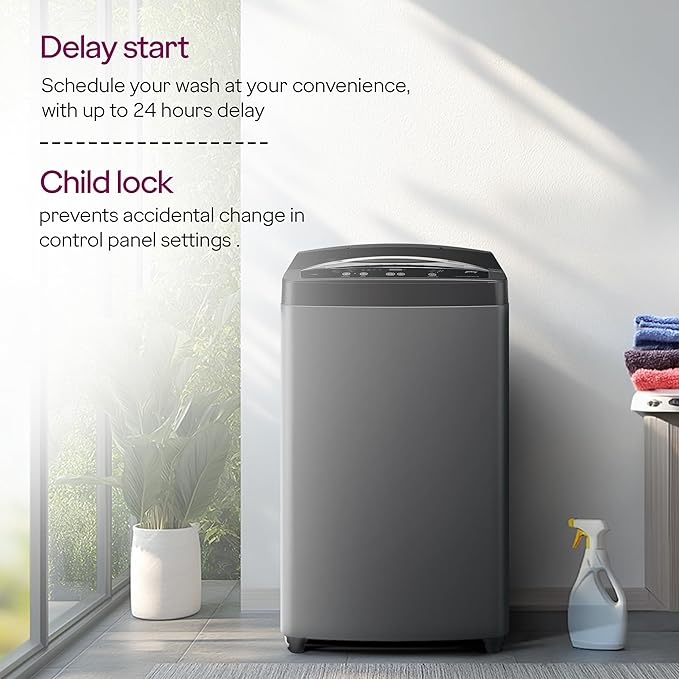 Godrej 7 Kg 5 Star Fabrisafe Fully-Automatic Top Load