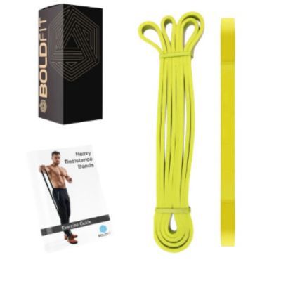 Boldfit Yellow Sports Accessories Resistance Band