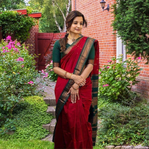 Anjaneya Sarees – Banarasi Silk Blend