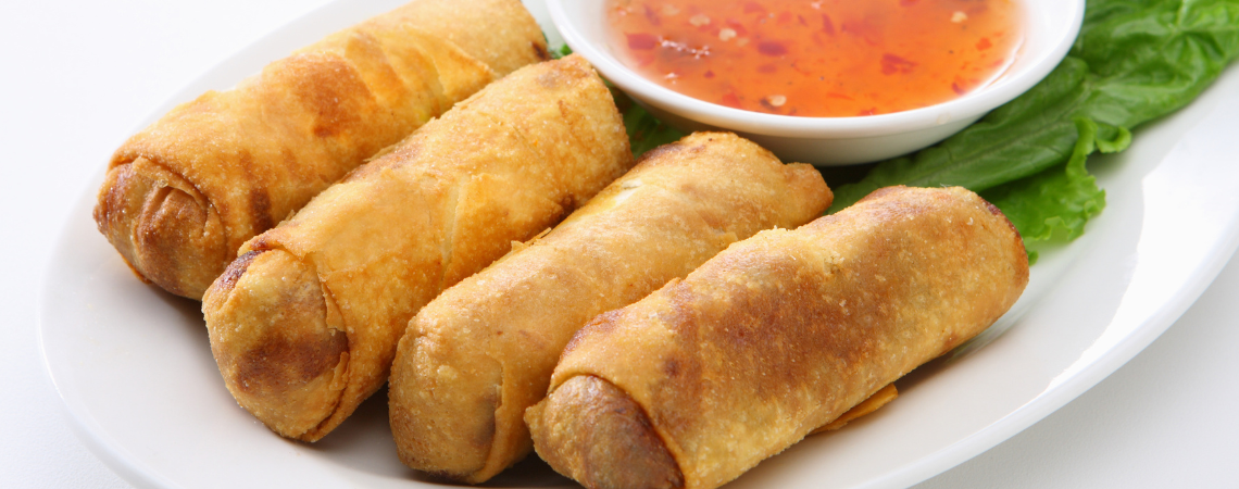 Egg Rolls at Electronic City