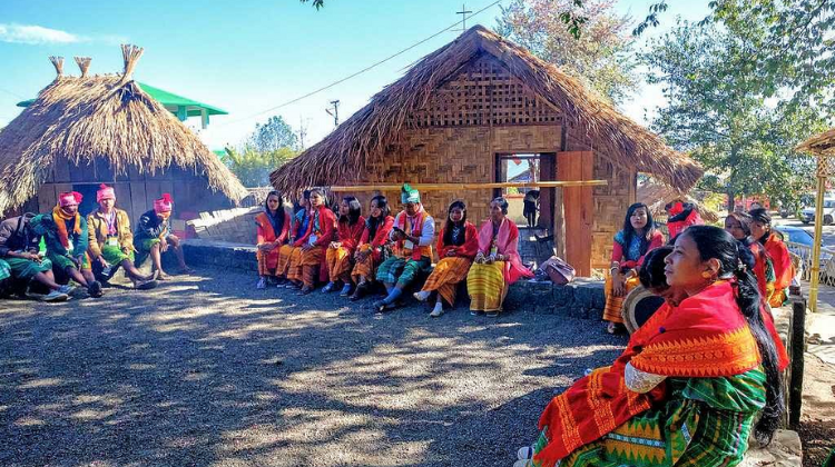 Explore the Naga Heritage Village at Kisama