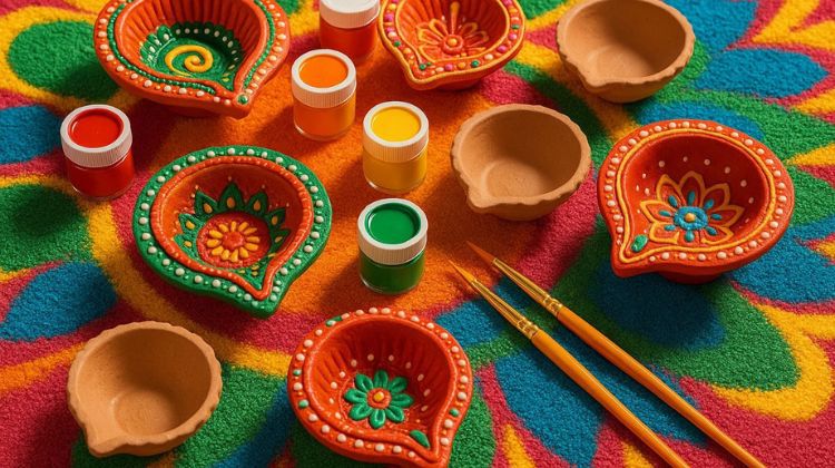 Clay Diyas with Paint Sets
