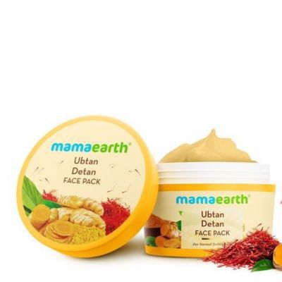 Mamaearth – Ubtan Face Pack with Turmeric & Saffron