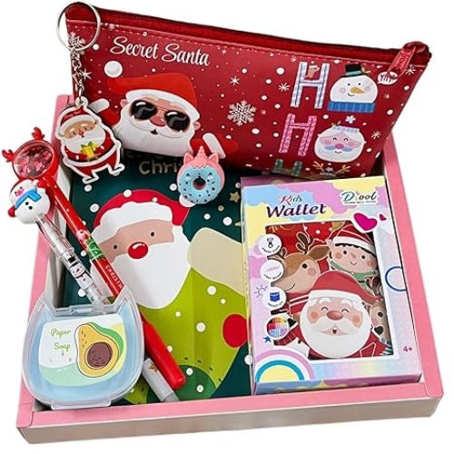 Santa Claus Stationery Gift Set for Kids