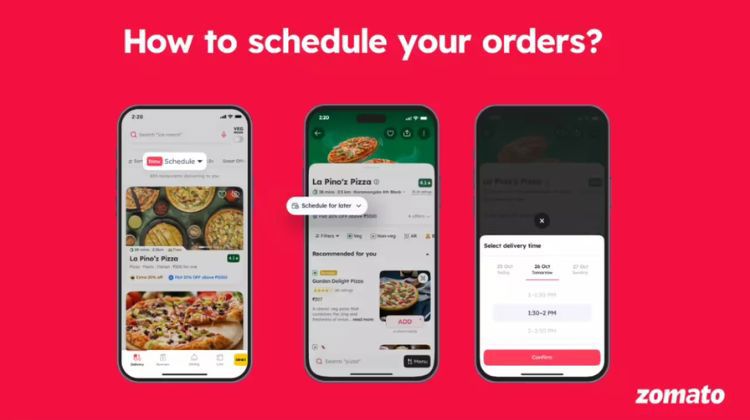 Scheduled Ordering Feature