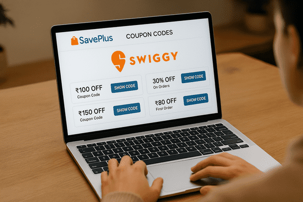 Use Swiggy Promo Codes from SavePlus