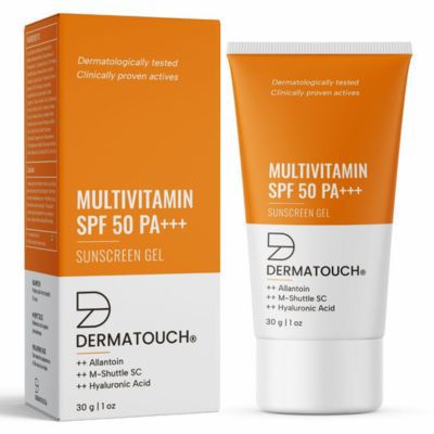 Dermatouch Multivitamin Sunscreen Gel SPF 50