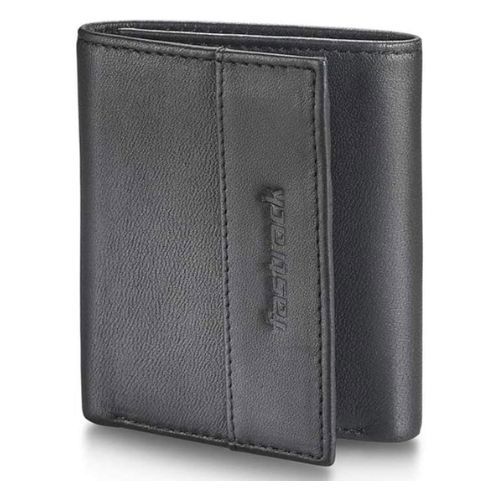 Fastrack – Black Leather Men's Wallet
