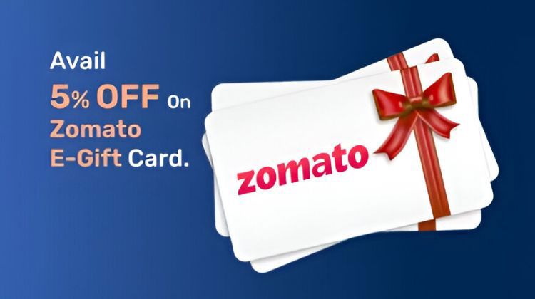 Zomato's Gift Card Options