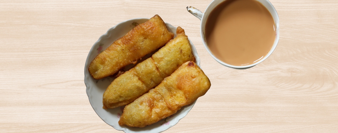Banana Bajji at VV Puram Food Street