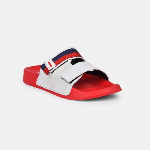 Bata Sunshine Red Mule for Men