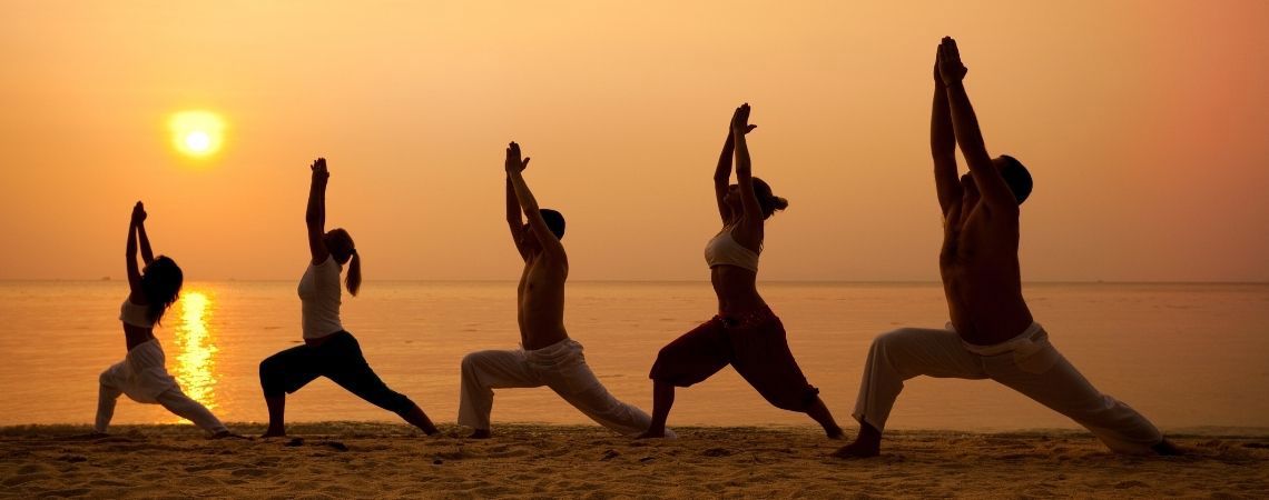 Join Sunrise Yoga at the Beach