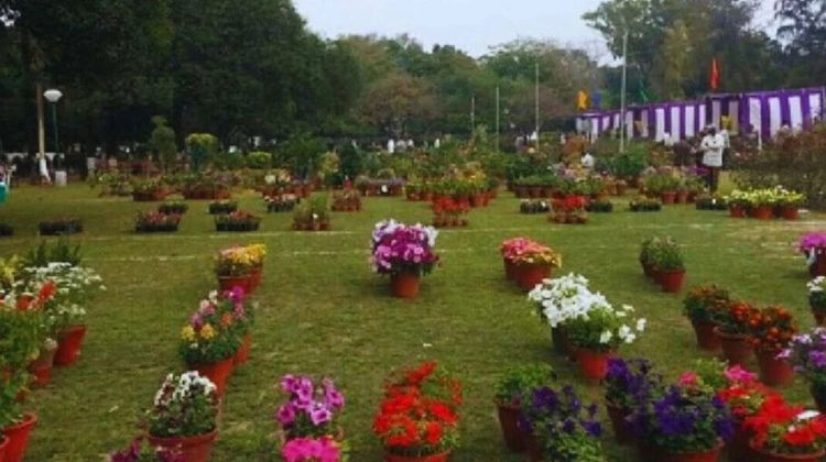 Sunset View at Nehru Rose Garden