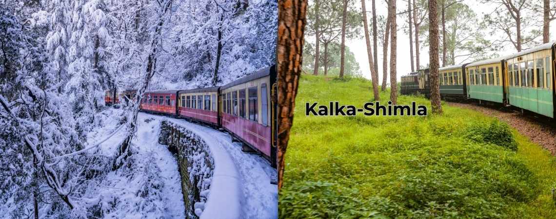 Hop on the Kalka-Shimla Toy Train