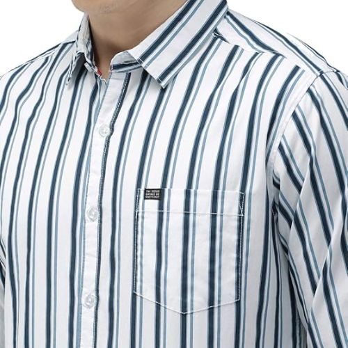 The Indian Garage Co – Slim Fit Multi Striped Shirt