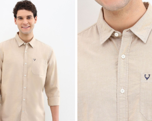 Men Custom Opaque Casual Shirt