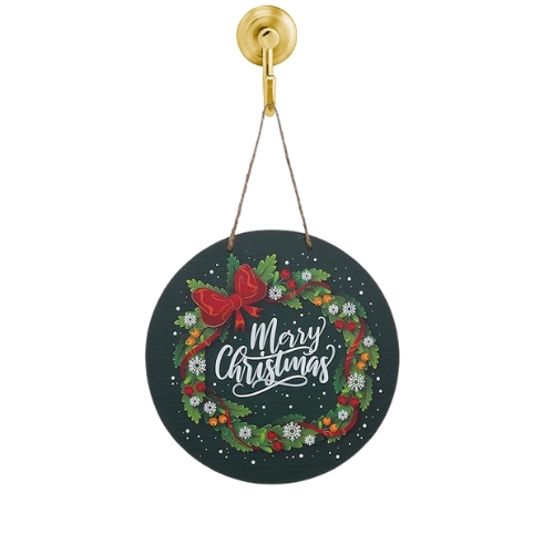 Merry Christmas Printed Wall Hanging
