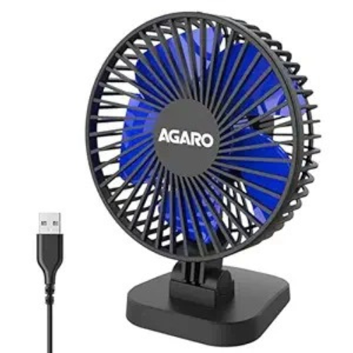 AGARO Desktop Rechargeable Fan