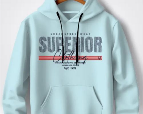 Flyind Outfit Men Full Sleeve Printed Hooded Sweatshirt