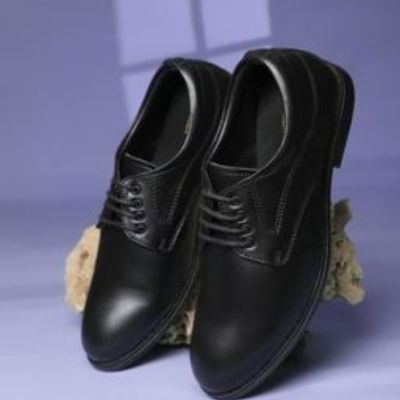 Liberty Fortune Majestic-1 Black Formal Lacing Derbies