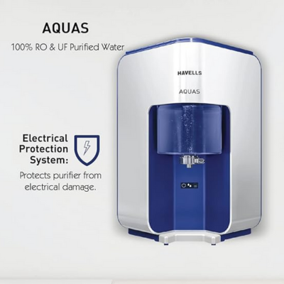 Havells AQUAS Water Purifier (White and Blue)