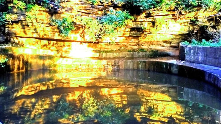 Relax at Dharkundi Ashram Waterfall
