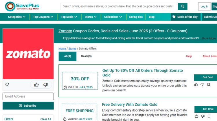 Zomato Promo Codes Daily